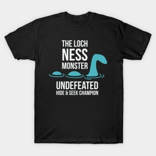 Loch Ness Monster - Funny design T-Shirt